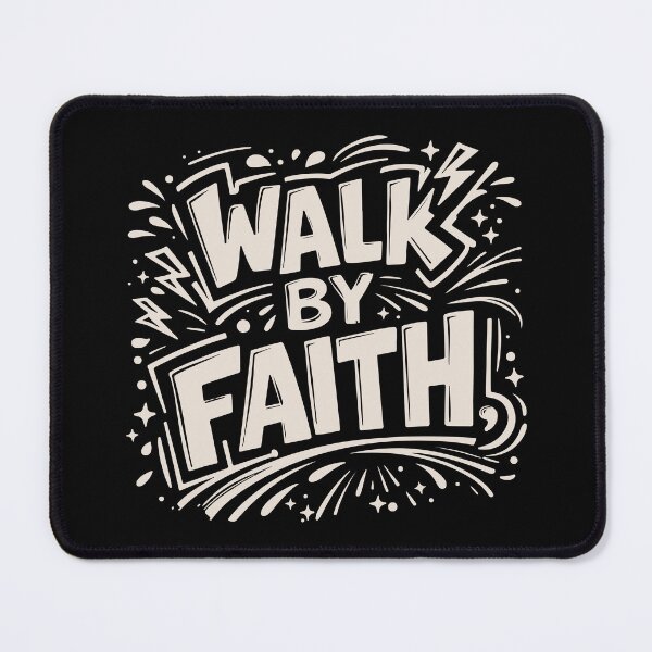 Item preview, Walk by Faith - Christian designed and sold by Verse & Vibes.
