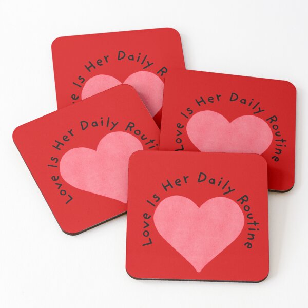 Item preview, Love Is Her Daily Routine – Elegant Mother’s Day Gift for Homemaker designed and sold by Yassine SEBA.