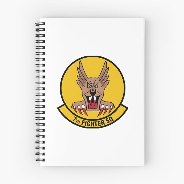 Item preview, Emblema "Demonios Gritones" del Séptimo Escuadrón de Cazas de la Fuerza Aérea de EE. UU. designed and sold by CharlieDesings.