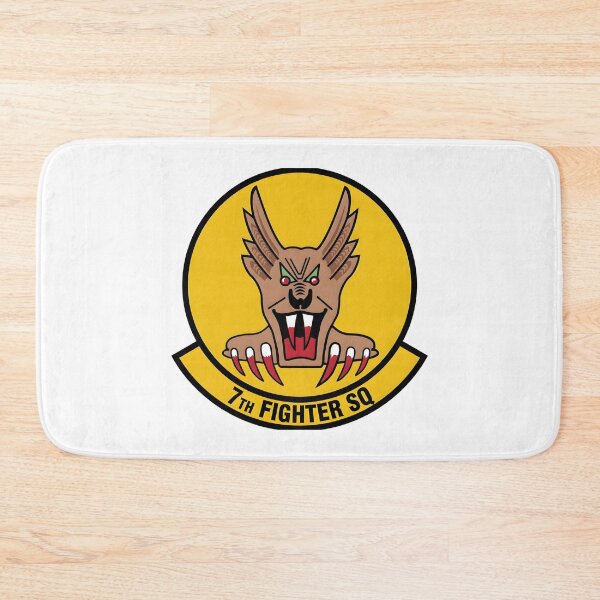 Item preview, US Air Force 7th Fighter Squadron "Screamin' Demons" Emblem designed and sold by CharlieDesings.