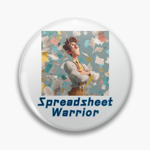 Item preview, Spreadsheet Warrior designed and sold by bubblyrainbow.