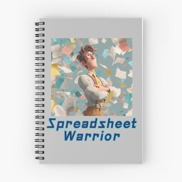 Item preview, Spreadsheet Warrior designed and sold by bubblyrainbow.