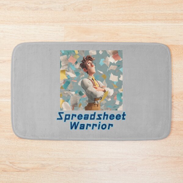 Item preview, Spreadsheet Warrior designed and sold by bubblyrainbow.