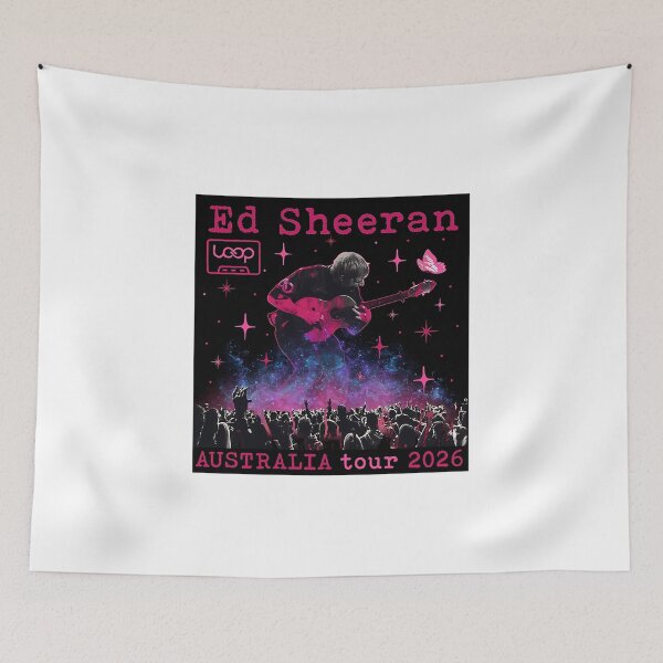 Item preview, Ed Australia Sheeran Loop Tour Australia 2026 Concert Music Tour 2026  designed and sold by ConnieLouise44.