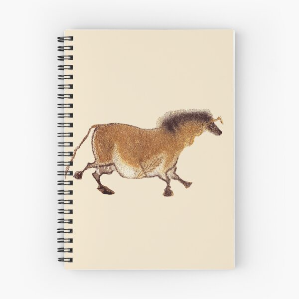 Item preview, Cave Painting Horse - Highland Cow Vintage Engraving Farm Animal Illustration for Rustic Decor Lovers designed and sold by RickE.