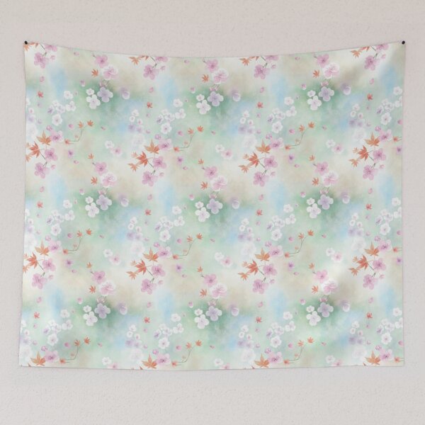 Item preview, Pastel Sakura Cherry Blossom Seamless Pattern designed and sold by FashioonTrends.