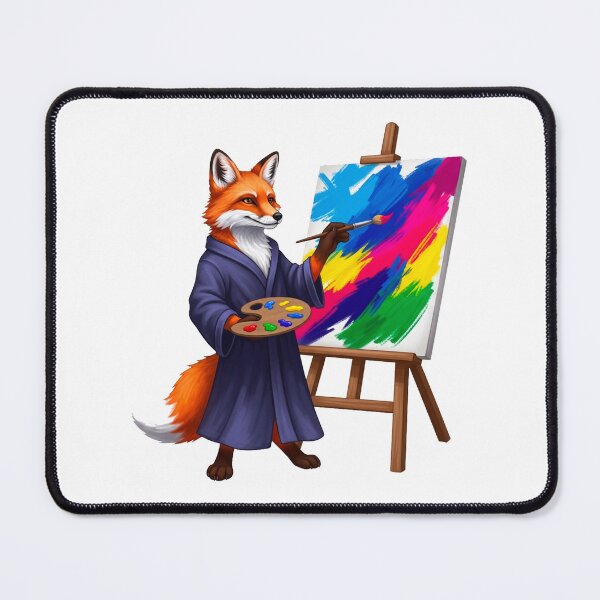 Item preview, Fox with Paintbrush designed and sold by Pollock.