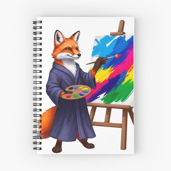 Item preview, Fox with Paintbrush designed and sold by Pollock.