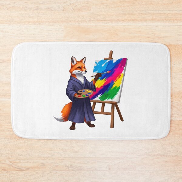 Item preview, Fox with Paintbrush designed and sold by Pollock.