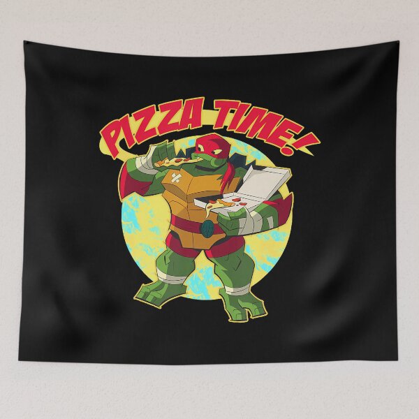 Item preview, Teenage Mutant Ninja Turtles - Raphael - Pizza Time designed and sold by TheCatTemps.