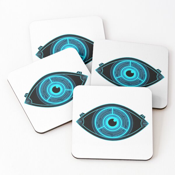Item preview, Cyber Pulse Anime Eye – Futuristic Neon Design designed and sold by AD-NOVA!!!.