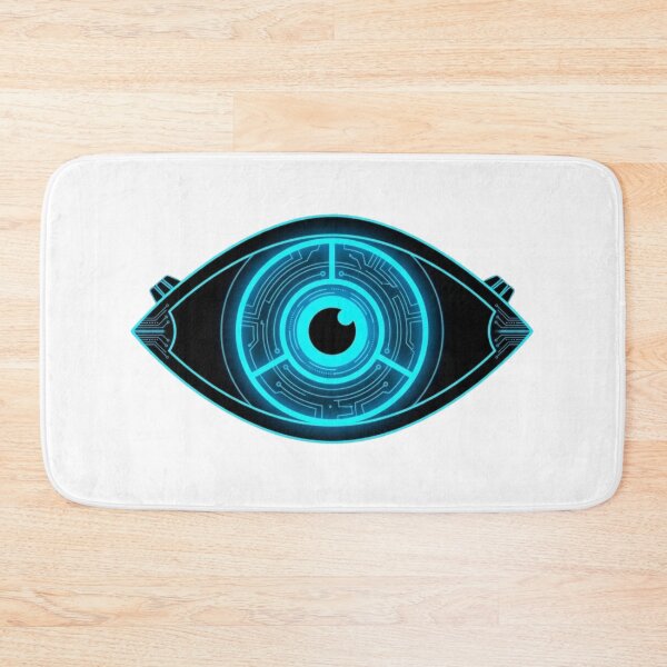 Item preview, Cyber Pulse Anime Eye – Futuristic Neon Design designed and sold by AD-NOVA!!!.