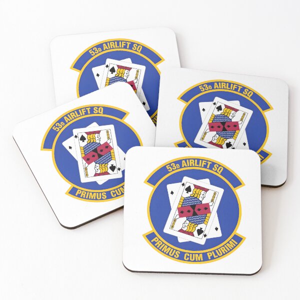 Item preview, Official Emblem of the 53d Airlift Squadron designed and sold by CharlieDesings.