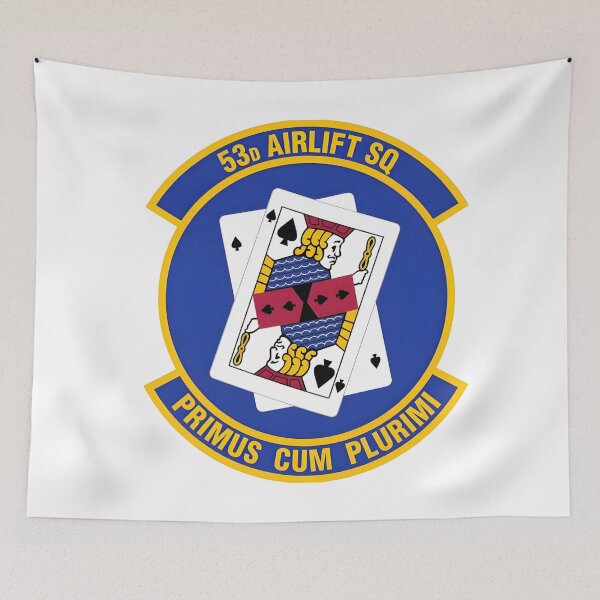 Item preview, Official Emblem of the 53d Airlift Squadron designed and sold by CharlieDesings.