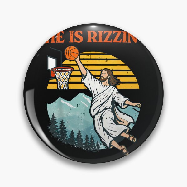 Artikelvorschau, Er ist auferstanden Basketball Rizzin' Rizzen Ostern Jesus Männer Jungen entworfen und verkauft von Trungles-tee.