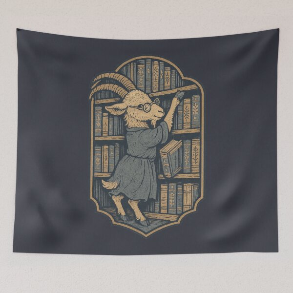 Item preview, The Scholar Who Reads Forever designed and sold by EdvvinStudios.