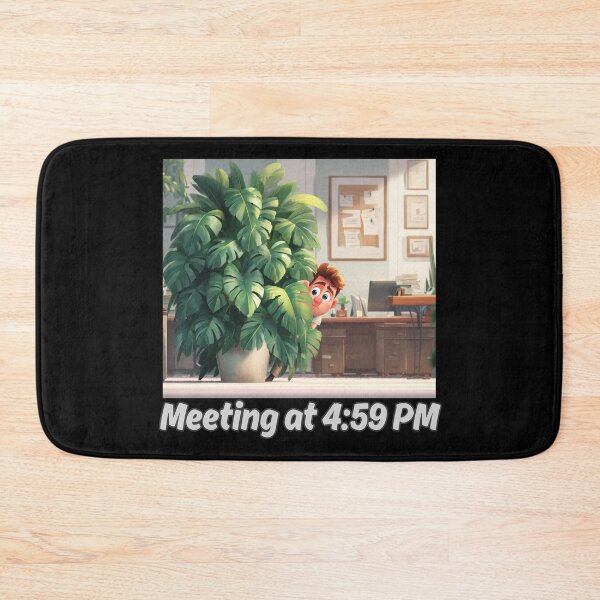 Item preview, Meeting Scheduled at 4:59PM designed and sold by bubblyrainbow.