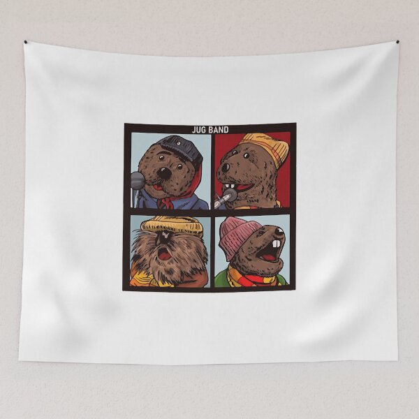 Item preview, Emmett Otter Christmas Band Muppetss Retro Xmass Holiday Jim Henson Nightmare Puppets designed and sold by ConnieLouise44.
