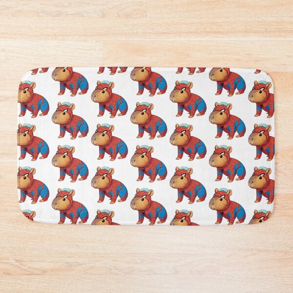 Item preview, Spider Hamster – Cute Superhero Capibara Illustration designed and sold by Yeye´s Shop.