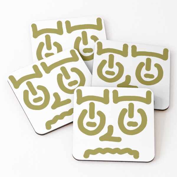Item preview, Abstract Doodle Face – Minimalist Robot Style Line Art designed and sold by felipemaldonadoart.