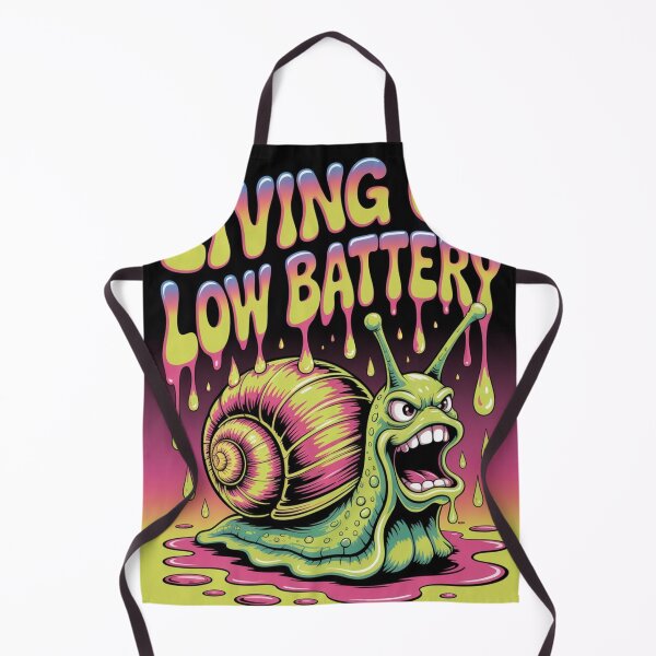 Item preview, Living on Low Battery – Slow, Tired, Still Moving designed and sold by NewUSShop.