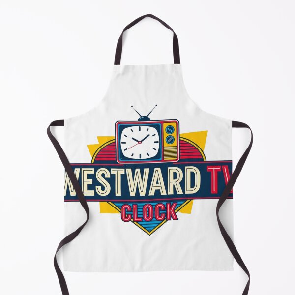 Item preview, 80s Retro Westward TV Clock designed and sold by Pollock.