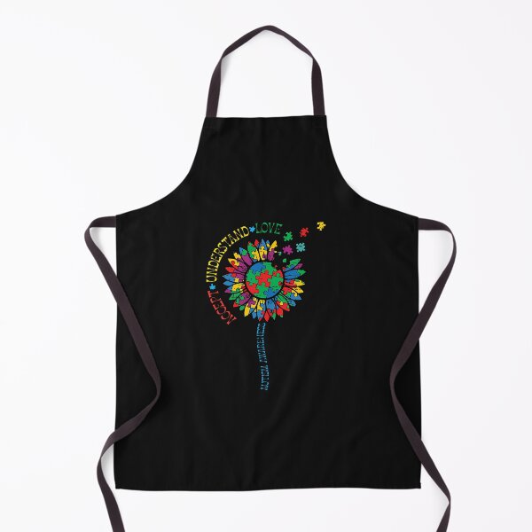 Item preview, Autism Awareness Sunflower Puzzle Accept Asd Women Men Kids designed and sold by Trungles-tee.