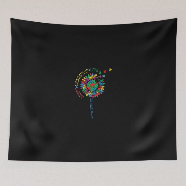 Item preview, Autism Awareness Sunflower Puzzle Accept Asd Women Men Kids designed and sold by Trungles-tee.