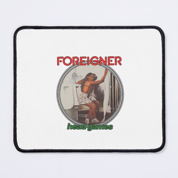 Item preview, foreigner head games retro cover circle designed and sold by ConnieLouise44.