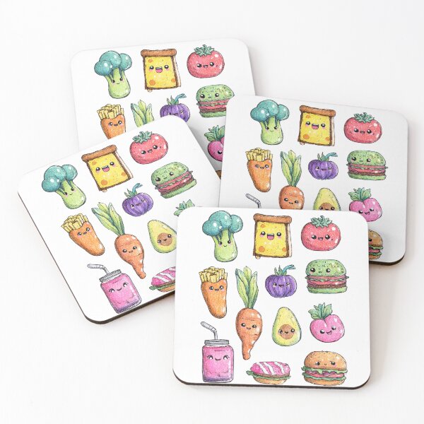 Item preview, Scribble Snacks designed and sold by bubblyrainbow.