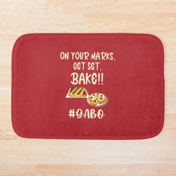 Item preview, On Your Marks…BAKE! #GABO (on Red) designed and sold by PawsitiveMum3.