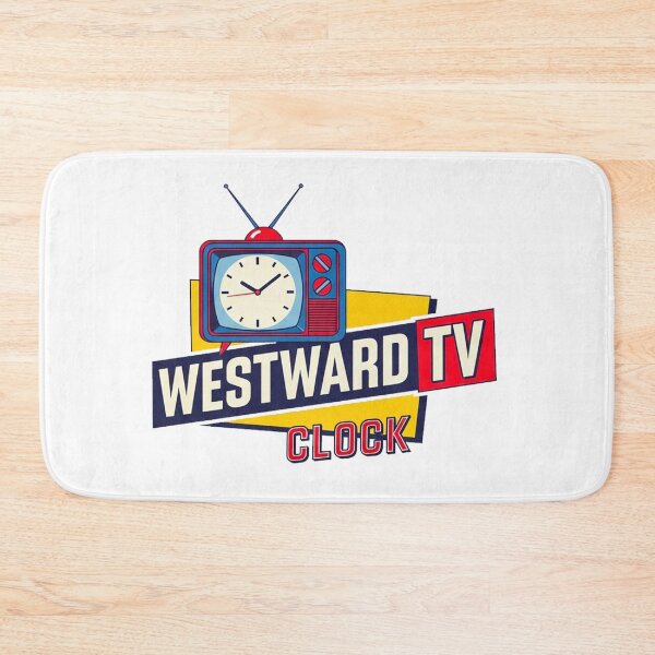 Item preview, Westward TV Clock - Vintage 80s designed and sold by Pollock.