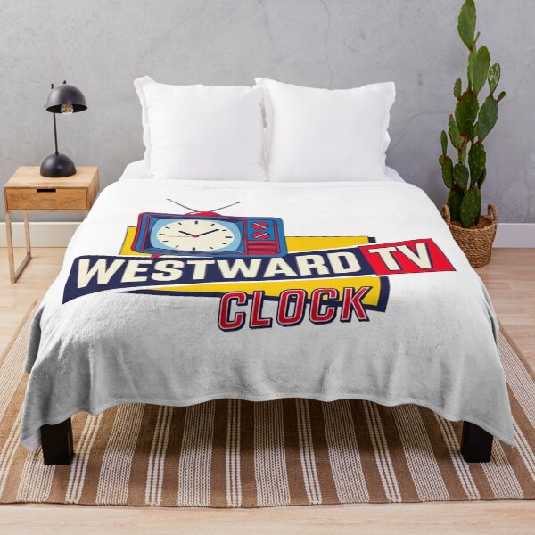 Item preview, Westward TV Clock - Vintage 80s designed and sold by Pollock.