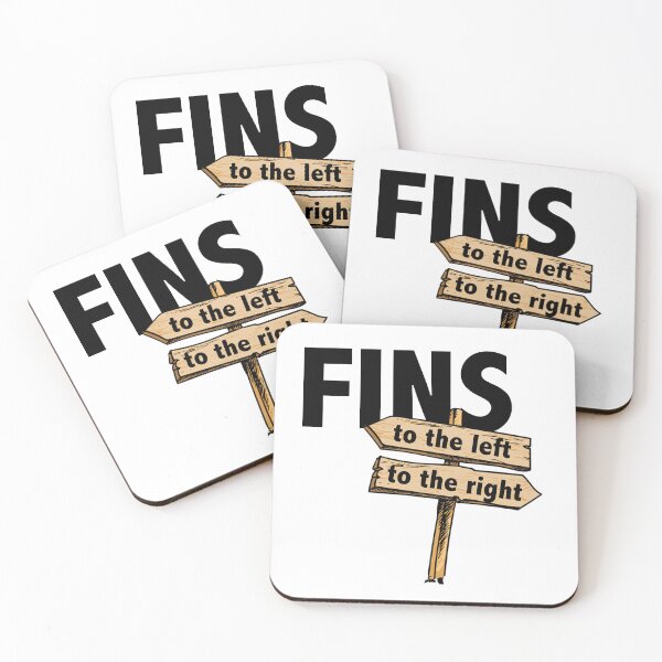Item preview, You Got Fins to the Left, Fins to the Right! designed and sold by ParrotHeadSwag.