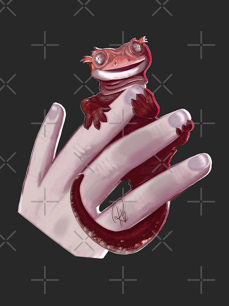 Thumbnail 3 of 3, Scarf, Gecko designed and sold by Rhapsodic1290.