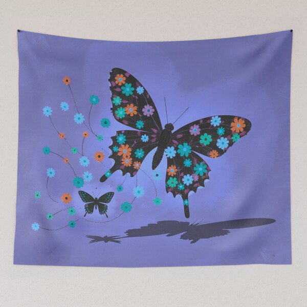 Item preview, Dreamlike Floral Butterfly designed and sold by joycrysstudio.