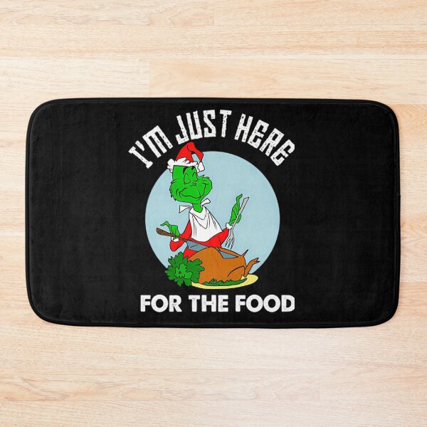 Item preview, Funny Grinchs Christmas  I'M Justs Here For The Foods designed and sold by Jest-tee.