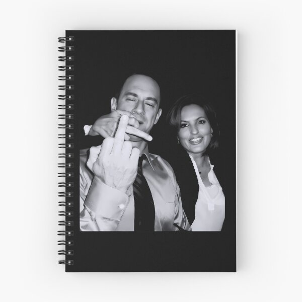 Item preview, Elliot Stabler And Olivia Benson Actors And Musicians Giving The Middle Finger Meme designed and sold by TheCatTemps.