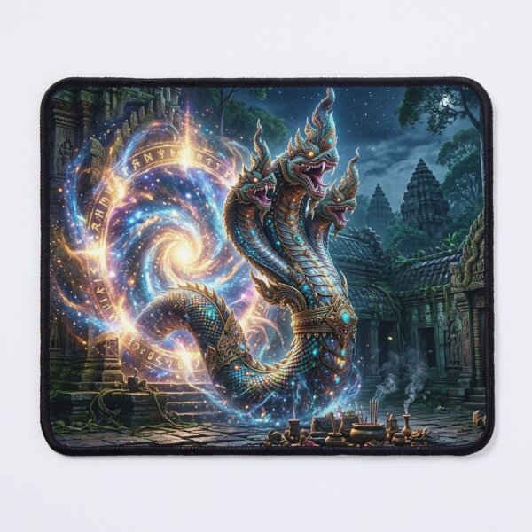 Item preview, Cosmic Naka Guardian Ancient Temple Portal designed and sold by MYSTAYA.