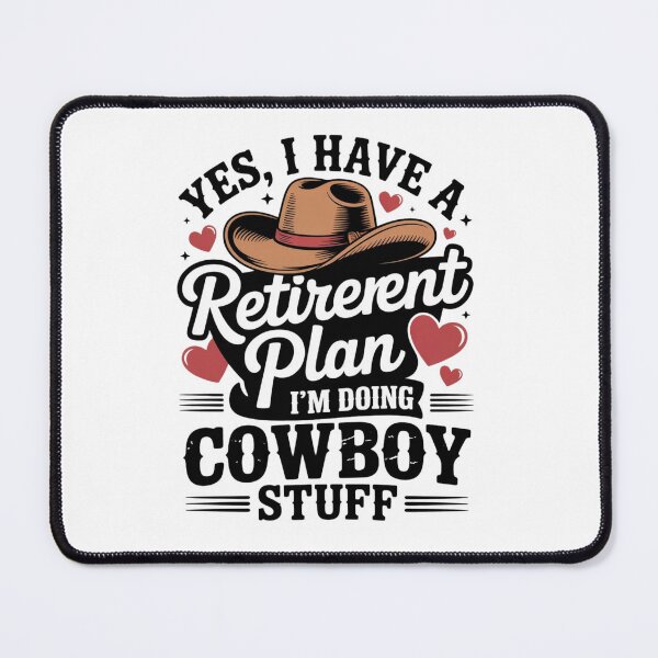 Item preview, Western Cowboy Country Enthusiast Retirement for Farmer designed and sold by ZACK ART.