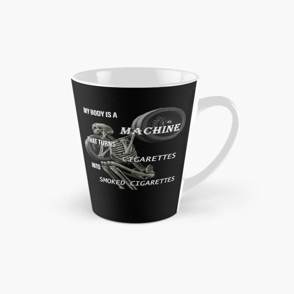 Item preview, MY BODY IS A MACHINEE THAT TURNSS CIGARETTESS INTO SMOKED CIGARETTESS  designed and sold by Authentic-Blood.