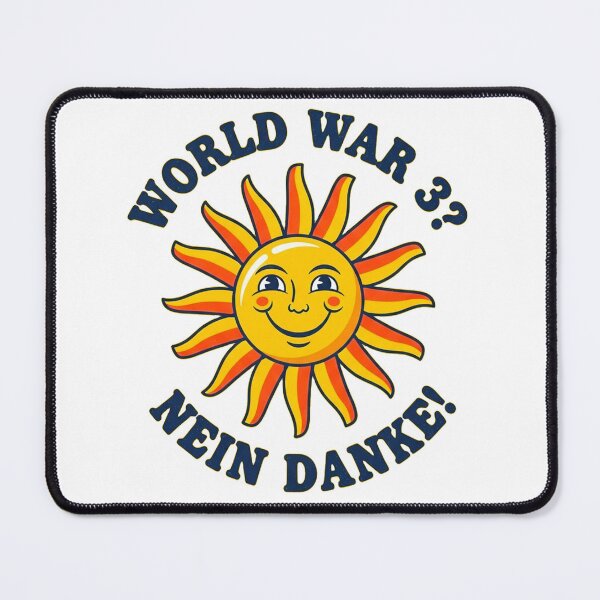 Item preview, No World War 3, Nein Danke designed and sold by Pollock.