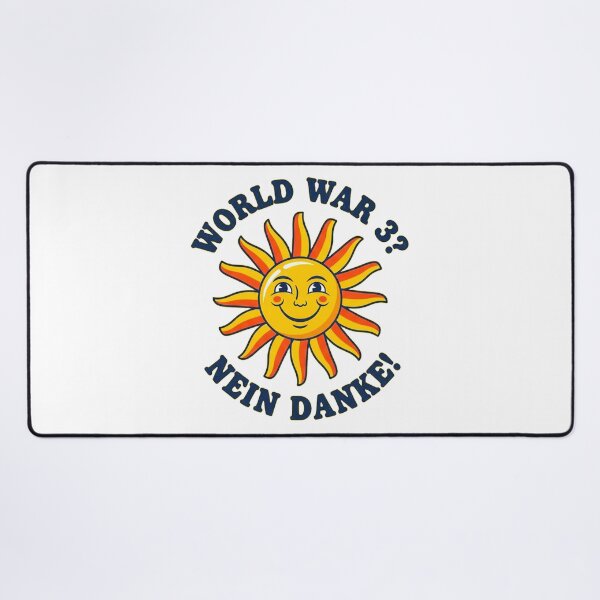 Item preview, No World War 3, Nein Danke designed and sold by Pollock.