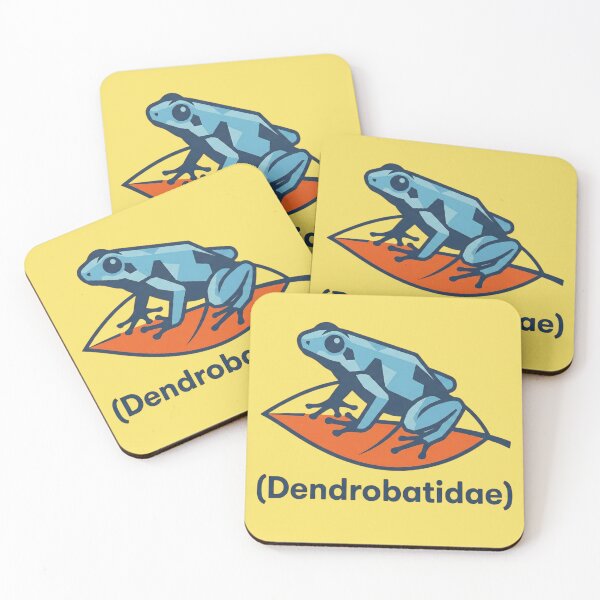 Item preview, Blue Dart Frog on Leaf designed and sold by mossandmyth1984.