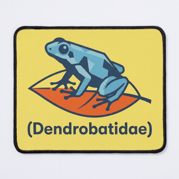 Item preview, Blue Dart Frog on Leaf designed and sold by mossandmyth1984.