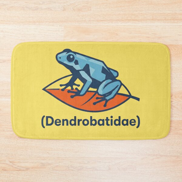 Item preview, Blue Dart Frog on Leaf designed and sold by mossandmyth1984.