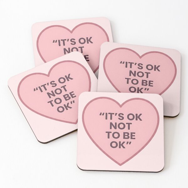 Item preview, IT’S OK NOT TO BE OK designed and sold by friedcactstudio.