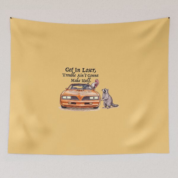 Item preview, Get In Loser! Orange Trans Am designed and sold by Firebird66.