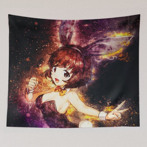 Item preview, Yukari Akiyama Girls Und Panzer Cosmic Bunny Suit Galaxy Glow designed and sold by mildaclairmo.
