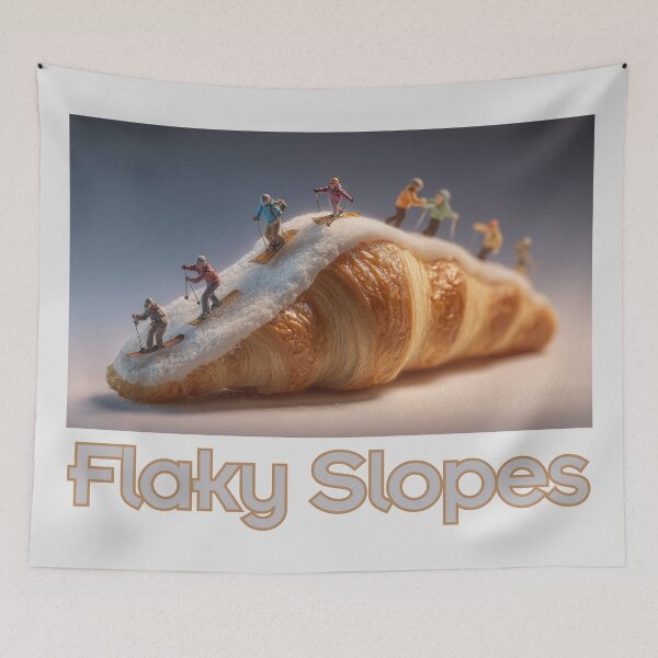 Item preview, Flaky Slopes designed and sold by bubblyrainbow.